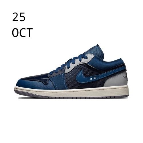 Nike Air Jordan 1 Low SE Craft Obsidian &#8211; AVAILABLE NOW