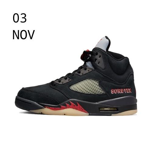 Nike Air Jordan 5 Gore-Tex Off Noir &#8211; AVAILABLE NOW