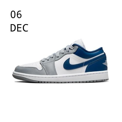 Nike Air Jordan 1 Low French Blue &#8211; AVAILABLE NOW