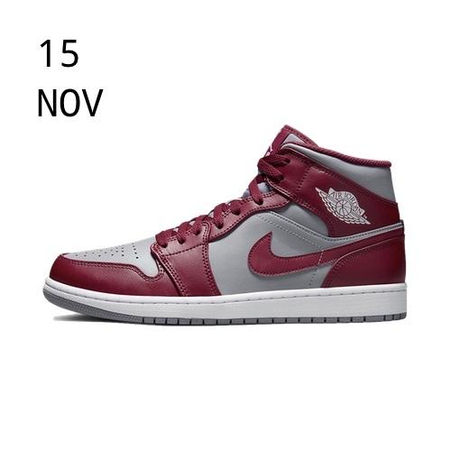 Nike Air Jordan 1 Mid Team Red – available now
