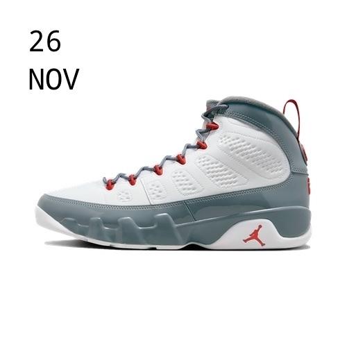 Nike Air Jordan 9 Fire Red &#8211; AVAILABLE NOW