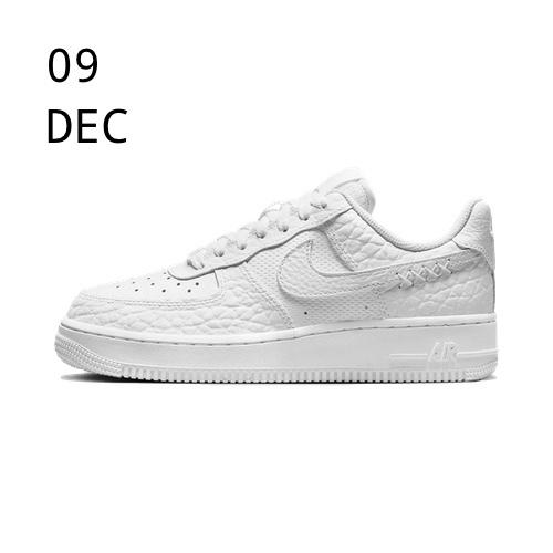 Nike Air Force 1 Low Snakeskin White &#8211; available now