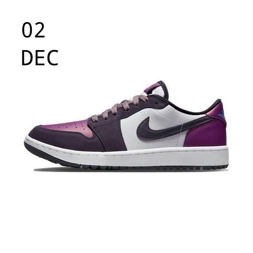Nike Air Jordan 1 Low Golf NRG Purple Smoke &#8211; AVAILABLE NOW