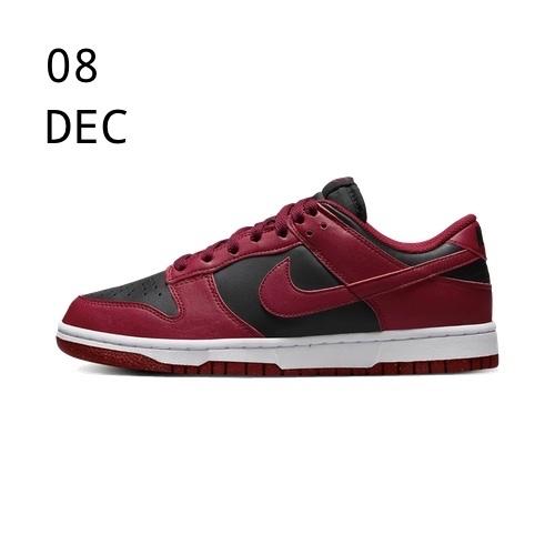 Nike Dunk Low Next Nature Black Team Red &#8211; AVAILABLE NOW