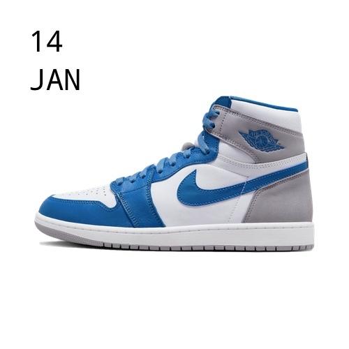 Nike Air Jordan 1 High OG True Blue &#8211; AVAILABLE NOW