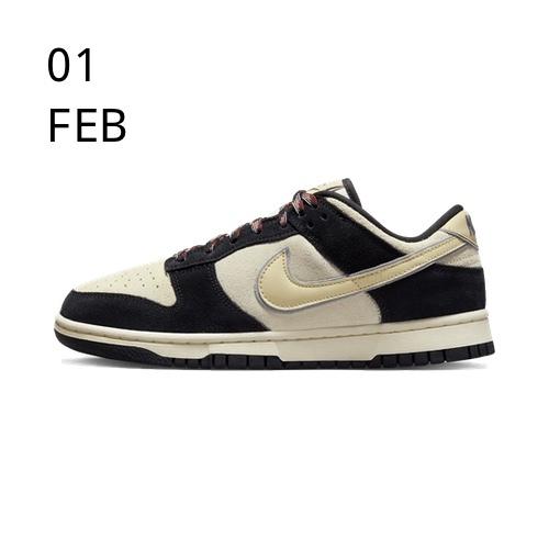 Nike Dunk Low Black Suede &#8211; Available Now