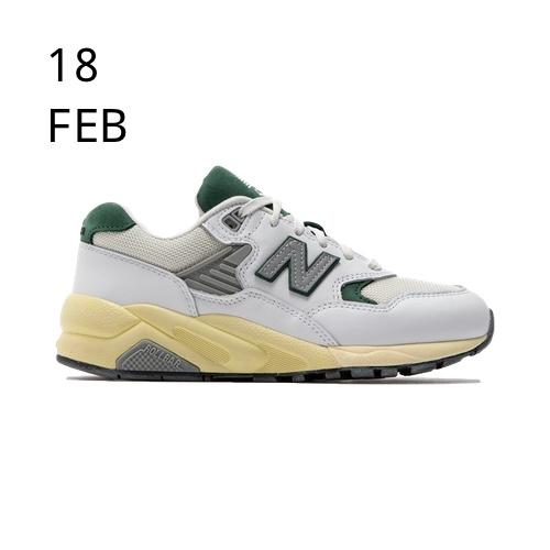 New Balance 580 White Green MT580RCA – available now