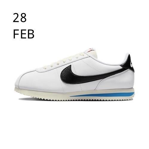 Nike Cortez White Black – available now