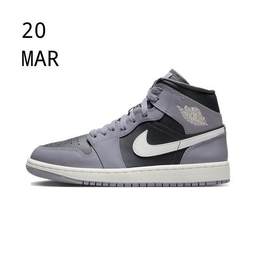 Nike Air Jordan 1 Mid Cement Grey – available now